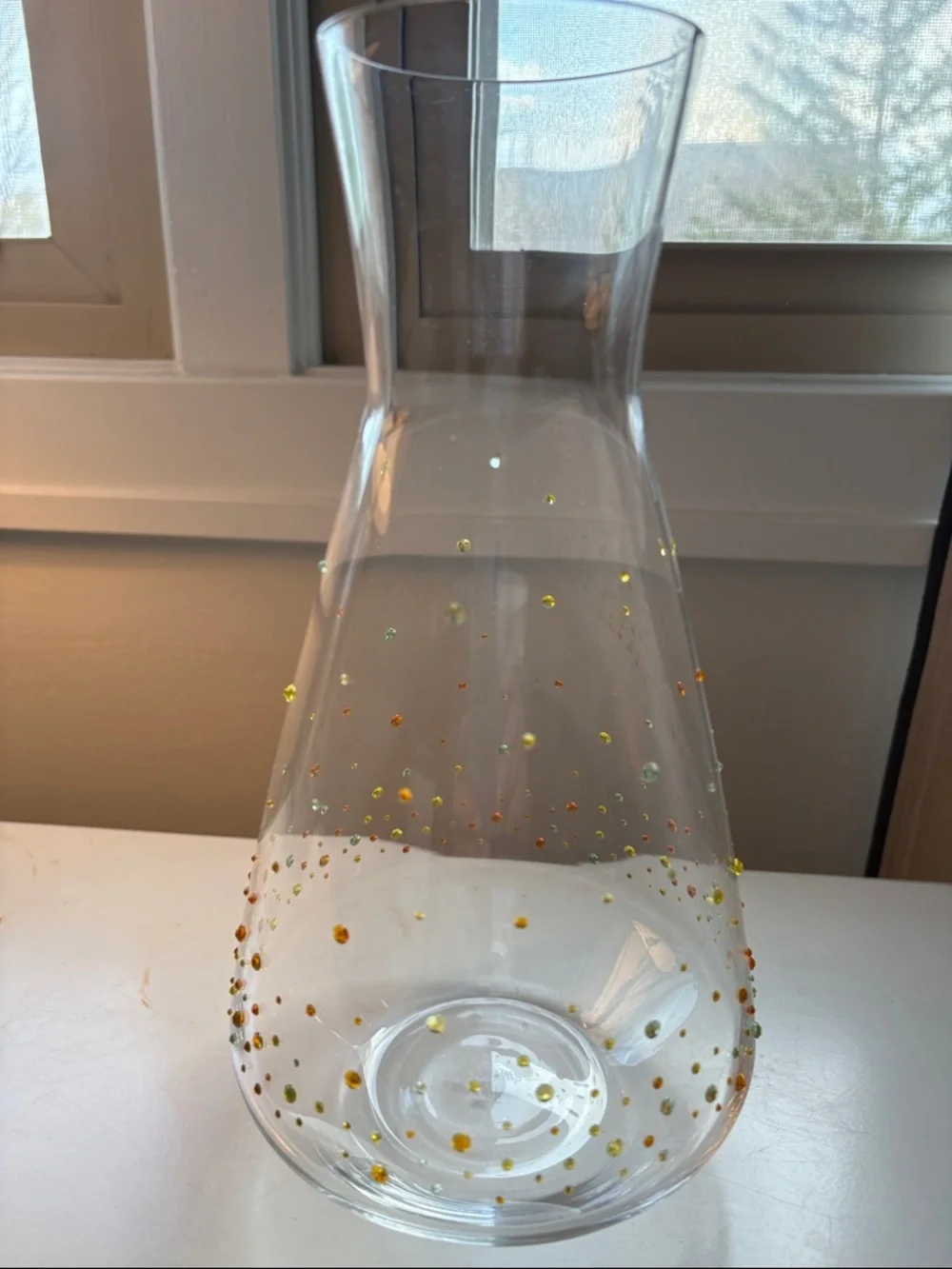 Swarovski Lime Edition Crystal Carafe/Vase NWT